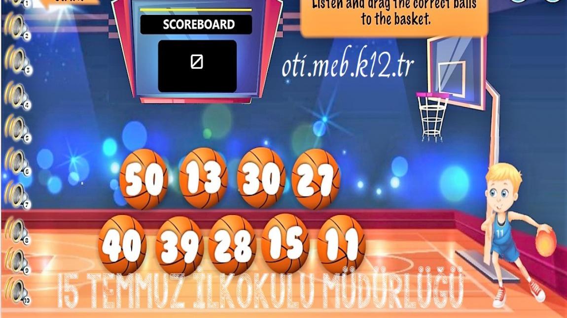 NUMBERS BASKETBALL GAME